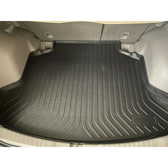 EACCESSORIES EA Cargo Liner – Trunk Mat for Honda CR-V 2012-2016 – Weather-Resistant Trunk Mats for Cars with Raised Lip – Non-Slip Car Trunk Mat Rubber – Easy to Install – Laser Pre-Cut Design