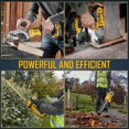 thumbnail image 4 of chalian 2-Pack 8000mAh 20V Max Lithium-ion Batteries for Dewalt - Replaces DCB201, DCB200, DCB205, DCB206, DCB207 - Seamless Compatibility with Dewalt 20V Max Battery Cordless Power Tools & Chargers, 4 of 8