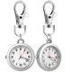 thumbnail image 1 of 2 relojes de bolsillo con llavero y colgante de hebilla, relojes de pulsera, relojes de enfermera para mujer y hombre., 1 of 8