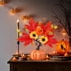 thumbnail image 5 of Decoración de árbol de calabaza de simulación de Halloween, decoraciones para el hogar de otoño y Acción de Gracias, adornos florales para mesa de comedor y sala de estar, 5 of 6