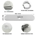thumbnail image 2 of Faucet Mat for Kitchen Sink - Diatomite Stone Sink Tray, Sink Faucet Mat Splash Guard, Faucet Mat for Bathroom Sink Oval (Light gray, Large), 2 of 5