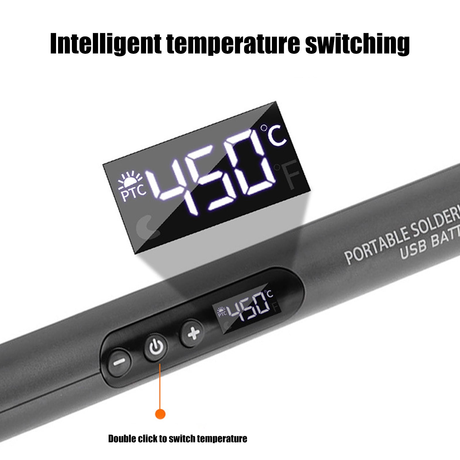 Cordless Soldering Iron Kits LED Digital Soldering Pen Kits Adjustable Temperature Soldering Kits for Home Electronic