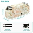 thumbnail image 3 of DIXRUYEE Stroller Organizer Whimsical Garden Butterflies Printed, 3 of 7