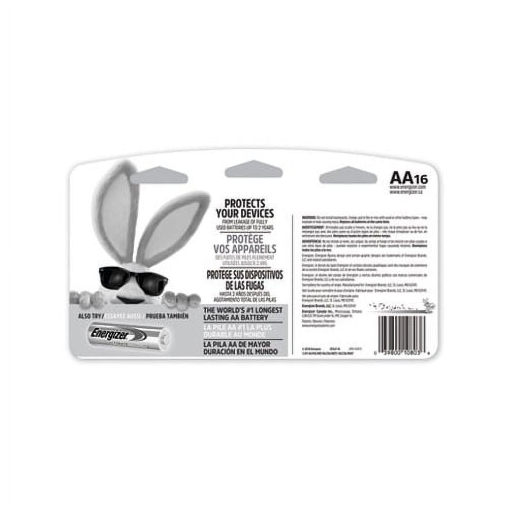 MAX Alkaline AA Batteries 1.5V, 16/Pack