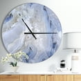 thumbnail image 2 of DesignArt Grande Horloge Murale en Pierre d'Agate, 2 of 2