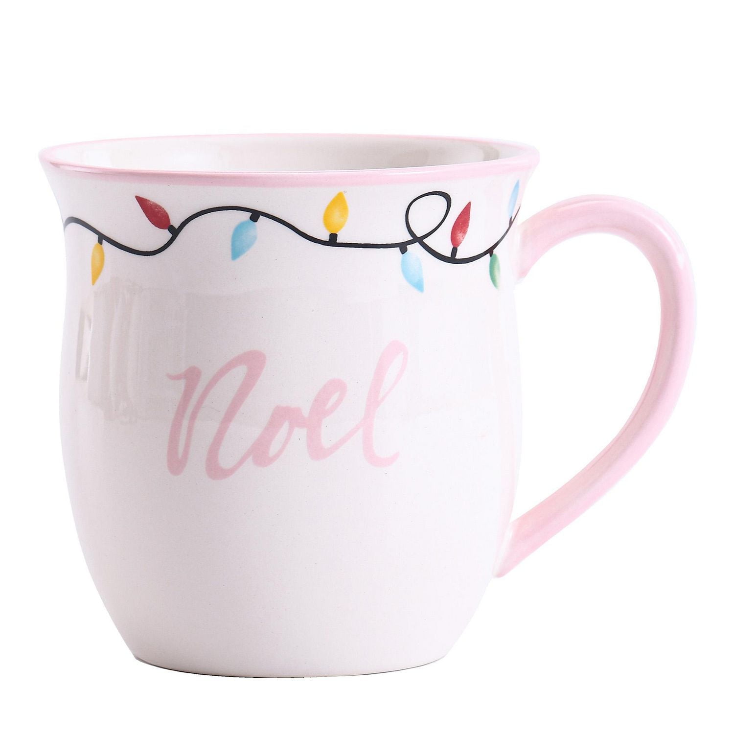 Holiday Time Falala & Noel Mug, 2-Piece