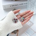 thumbnail image 2 of Juego de broches de aleación esmaltada con cita motivacional (6 unidades), 2 of 3