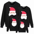 thumbnail image 2 of BULLPIANO Christmas Family Matching Hoodie Sweashirts Xmas Ugly Sweaters Jumper Mom Dad Kids Family Pullover Tops, 2 of 6
