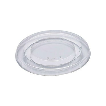 Lid for 2oz Clear PLA Compostable Portion Cup ( 100% Compostable) 2000/Pack