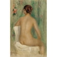 thumbnail image 2 of Pierre-Auguste Renoir 17x24 Gold Ornate Framed and Double Matted Museum Art Print Titled - Nu Assis, Two (circa 1895), 2 of 4