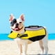 thumbnail image 3 of Chaleco salvavidas para Mascotas Yinane Flotación reflectante inflable con asa para playa piscina S, 3 of 8