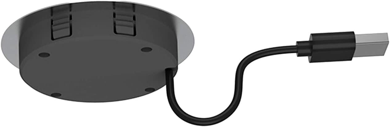 Embedded Desktop Wireless Charger, QI Standard Wireless Fast Charging Station 5W 7.5W 10W 15W Invisible Wireless Charger Compatible with i-Phone 15-12,XS Etc