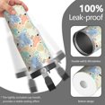 thumbnail image 2 of Modern 30oz Handheld Travel Tumbler with Handle – Double Wall Stainless Steel Insulated Cup, Flip Straw Lid, Leak-Proof & BPA-Free for Hot and Cold Drinks – Durable Coffee & Juice Mug White, 2 of 7