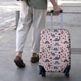 thumbnail image 3 of Pink Dinosaurs Plants Pattern Luggage Cover Fashion Suitcase Cover Baggage Covers Fit 25-28 Inch Luggage (Go Travel), 3 of 5