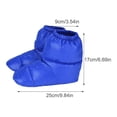 thumbnail image 2 of Cubiertas para mantener el calor Qarigey 2 piezas de botines calcetines zapatillas Azul metro, 2 of 6