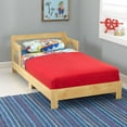 KidKraft Wooden Toddler Bed with Side Rails and Spindle Headboard