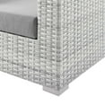 thumbnail image 6 of Modway Convene Outdoor Patio Loveseat in Light Gray Gray, 6 of 8