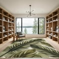 thumbnail image 2 of ODIKA 8'x10' Machine Washable Non-Slip Area Rug, Watercolor Green High Traffic Rug, Green, 1284498, 2 of 7
