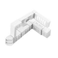 thumbnail image 3 of Muebles Modelo de Cocina 1:25, de Arena para Bricolaje, Fabricación de Materiales de Construcción Zulema  Muebles de cocina en miniatura, 3 of 8