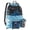 Blue, variant on TYR Big Mesh Mummy Backpack - Ventilated Swim Gear Athletic Sport Bag, Black