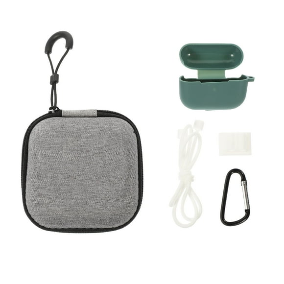 Houderco 1Jgo De Silicona Para Auriculares Inalámbricos Verde Con Protección Antipresión Y Antigolpes