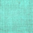 thumbnail image 1 of Ahgly Company Indoor Square Persian Turquoise Blue Traditional Area Rugs, 4' Square, 1 of 4