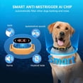 thumbnail image 4 of Collar antiladridos recargable para perros grandes, resistente al agua IP67 con sensibilidad ajustable para perros medianos y pequeños (negro mate)., 4 of 15