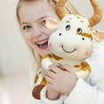 thumbnail image 2 of Follure 35cm Creative Cartoon Cow Doll Stuffed Toy For Children, 2 of 3