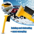 thumbnail image 2 of Car Snow Brush and Ice Scraper 2 in 1 Car Vehicle Snow Ice Scraper Snow Brush Shovel Removal Brush Winter Tools Car Snow Scraper and Brush Car Ice Scraper and Brush, 2 of 9