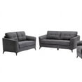 thumbnail image 2 of Callie 2-Piece Collection: Elegant Tufted Sofa & Loveseat Set with Black Metal Legs, 2 of 3