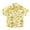 Yellow, variant on UACY Toddler Boys Button Down Dress Shirts Little Girls Cute Butterfly Pattern Short Sleeve Tshirt Summer Beach Clothes for Kids (Green, 6-7 Years)