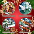 thumbnail image 4 of Gingerbread House Christmas Banner Elf Characters Xmas Backdrop Snowman Figure Gift Boxes Winter Background for Christmas Party Holiday Decoration Xmas Celebration, 4 of 9