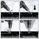 thumbnail image 2 of Juego de 18 Brocas de Diamante Seco Negro para Granito CeráMica MáRmol Azulejo Piedra Vidrio Materiales Duros, 5/6/8/10/12Mm, 2 of 5