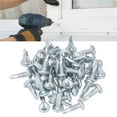 thumbnail image 4 of Vis de Perceuse, Vis Auto-Perçantes à Ressort Facile Uniforme 50 Pcs pour Maison Plate, Ronde, 4 of 8