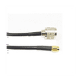 thumbnail image 2 of Cable RG58 UHF SO239 hembra a conector SMA macho, cable de extensión recto coaxial RF, 50 cm, 2 of 6