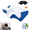 Blue, variant on LHYXU Sleep Apnea Pillow, New Upgrade Cervical Neck Pillow, Ergonomic Memory Foam Breathable Contour Pillow, Side Sleeper Pillow(Blue)