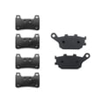 thumbnail image 2 of KMG Front + Rear Brake Pads Compatible with 2004-2005 Honda CBR 1000 RR - Non-Metallic Organic NAO Brake Pads Set, 2 of 4