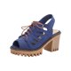 thumbnail image 2 of Tamaño de zapatos de mujer de tacón alto de microfibra de cuero artificial y mezclilla de moda 35-43 Wmkox8yii hfjk2625, 2 of 9
