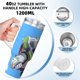 thumbnail image 4 of Taza de hielo Toy Story de 40 oz con asa, taza aislada duradera que mantiene las bebidas calientes o frías, para deportes al aire libre, fitness, gran capacidad, talla única., 4 of 8