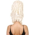 thumbnail image 4 of HPO Adult Womens 18th Century Colonial Wig | White Historical Wigs, 4 of 9
