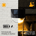 thumbnail image 5 of Luz de paso solar LED para exteriores, villa, jardín, balcón, luz de pared, pasarela impermeable, luz decorativa adecuada para terraza, 5 of 5