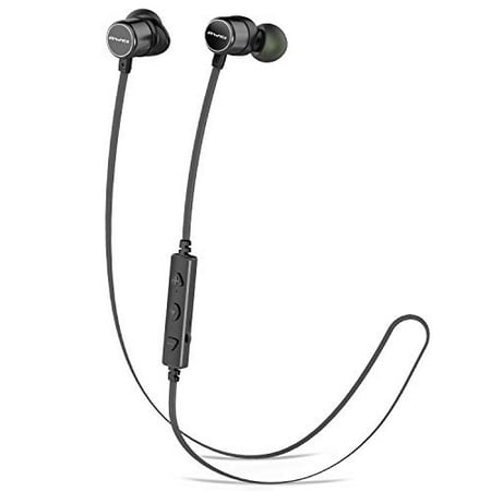 Bluetooth Headphones, AWEI V4.2 Magnetic Headphones, Best IPX5 Waterproof Sweatproof Wireless Sports Earphones, w/Mic HD (Best Earphones Under 75)