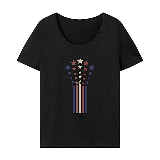 Camiseta para mujer, ropa de verano, camisa con cuello redondo para senderismo, oficina, regalo para mujer SG