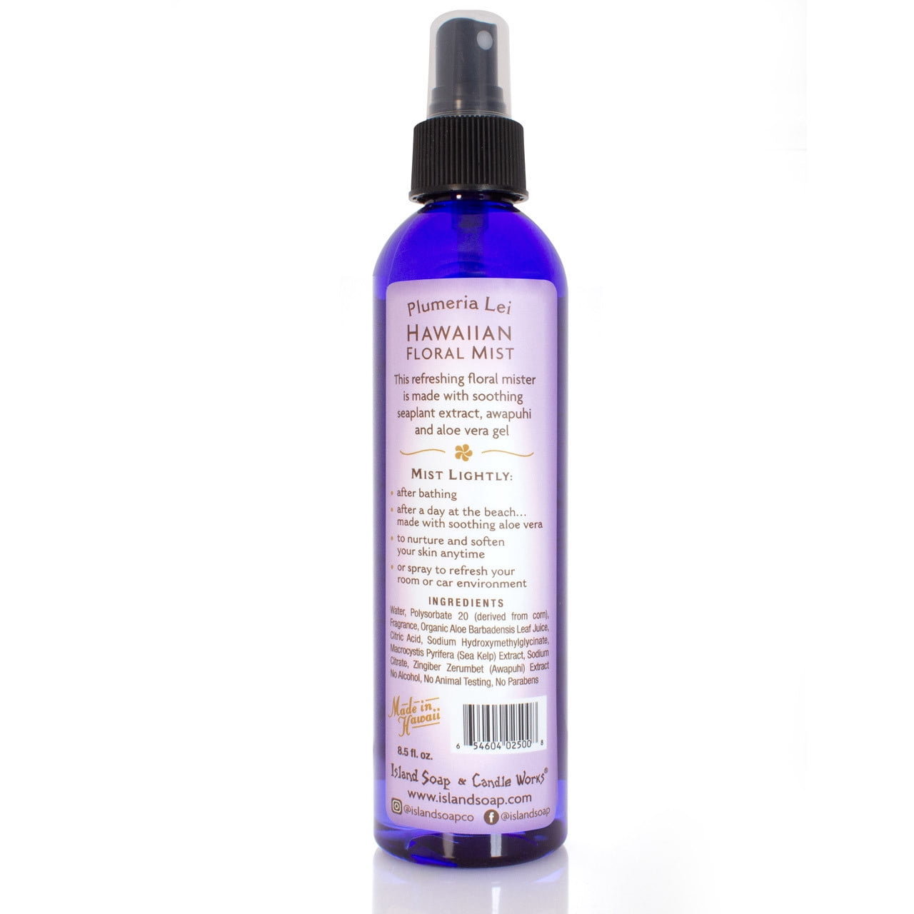 Plumeria Floral Personal Mister for Room & Body, 8 fl. oz.