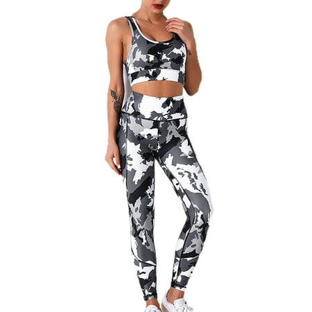 

Fashion Women s Yoga Suit Seamless Sports Bra High Elastic Leggings Sportswear 52 L