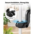 thumbnail image 5 of VEVOR Plant Fan, Grow Tent Clip On Fan Rechargeable, USB Port with 9 Speeds & Circulation Mode, Smart Control, Powerful Oscillating, Long Runtime for Hydroponics Circulation Cooling, Black, 2 Pack, 5 of 9