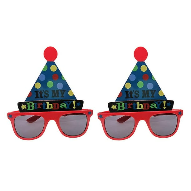 2 piezas vasos de decoración de cumpleaños