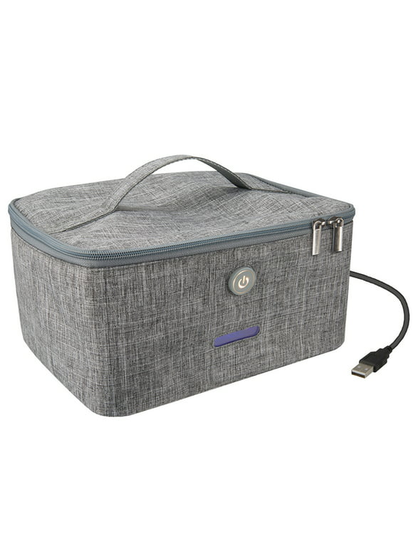 iLive Large UV Sanitizer Travel Bag, IAA700G, Gray