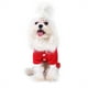 thumbnail image 1 of Disfraz de Navidad para mascotas, disfraz de moda con capucha para mascotas, ropa de Navidad para mascotas, disfraz de Navidad para perros elaborado con cuidado, 1 of 8
