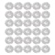 thumbnail image 1 of Tapa de aluminio para recipientes, envoltura de alimentos, utensilios de cocina, tapas para recipientes, cubiertas para almacenar alimentos en casa, 30 piezas, 1 of 9